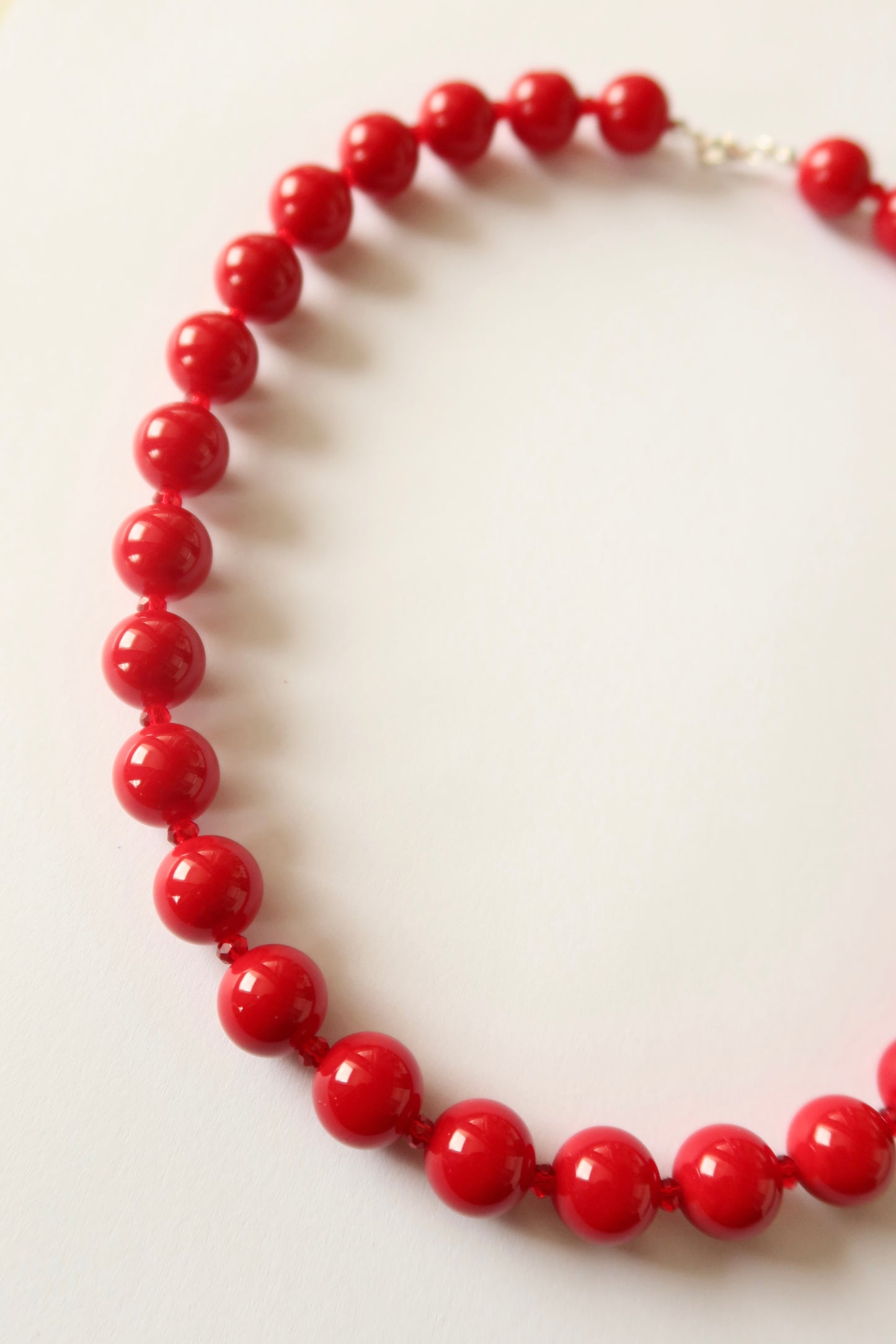 Collar Piedra Jade Coral