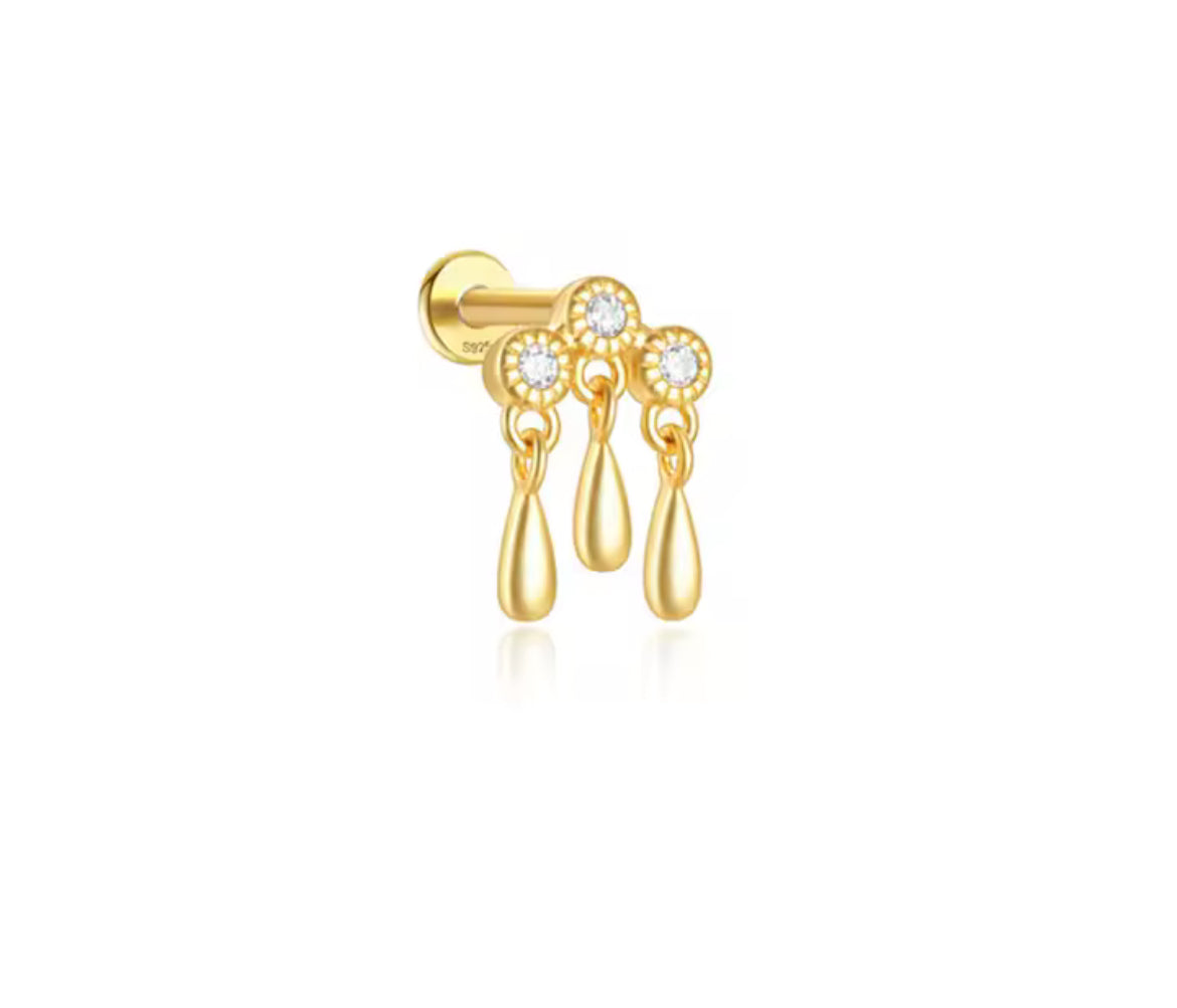 Piercing Circones Tres Gotas