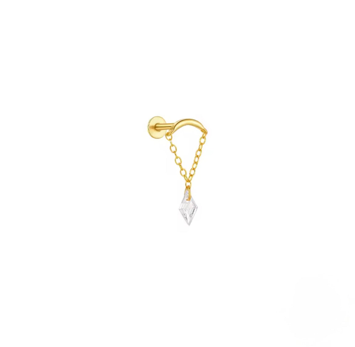 Piercing Rombo Colgante