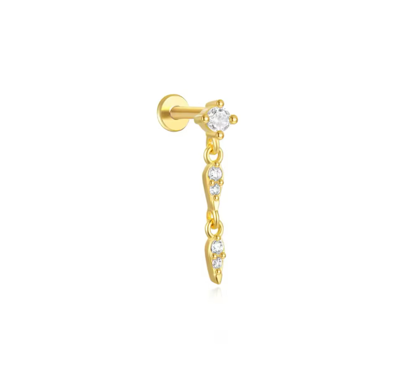 Piercing Tope Circones Colgante