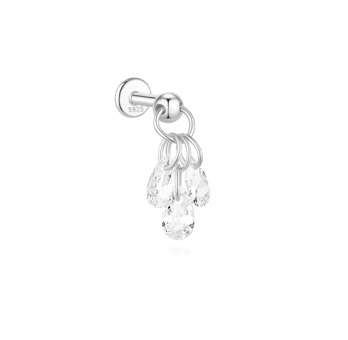 Piercing Tope Circones Colgantes