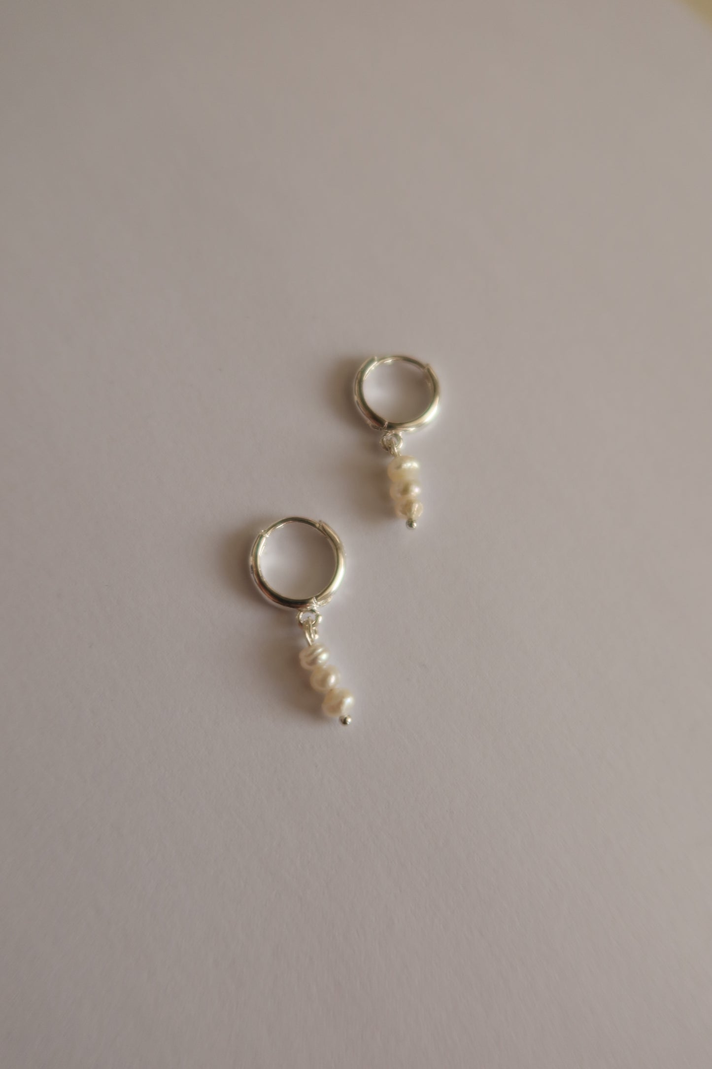 Argollas Mini Perlas