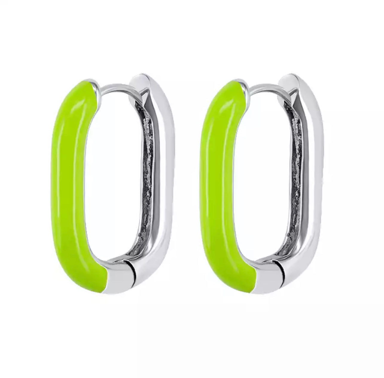 Argollas Color Verde