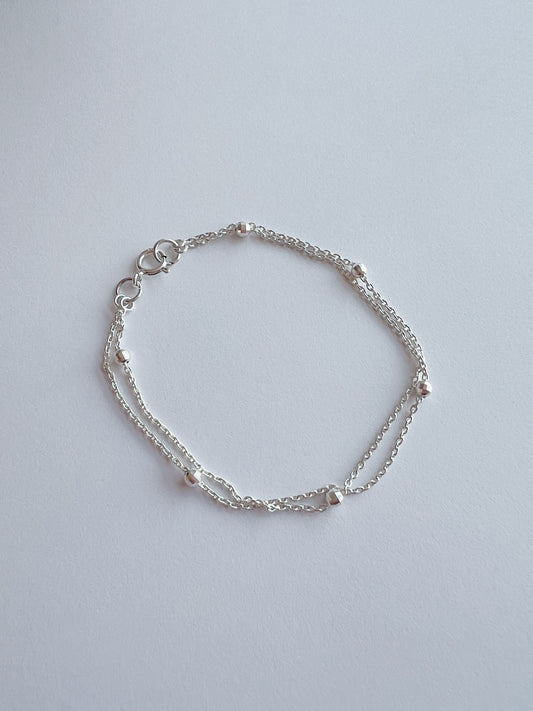 Pulsera Doble Pelotitas