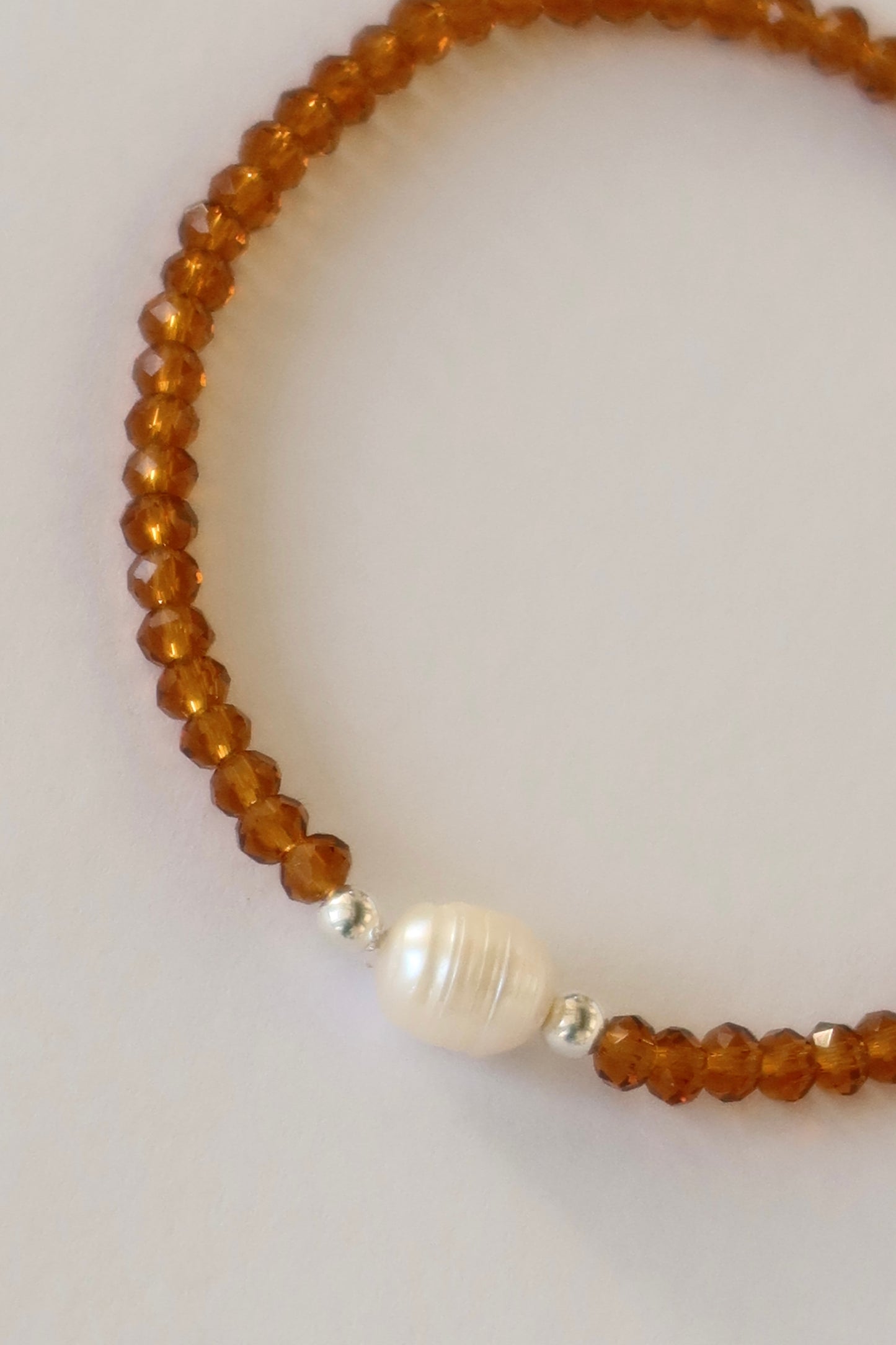 Pulsera Perla Dorada