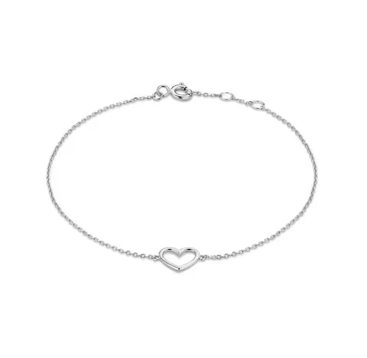 Pulsera Corazon Hueco
