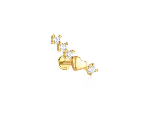 Piercing Circones Con Corazon