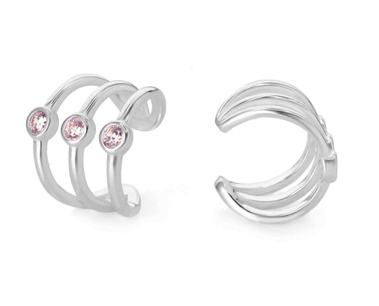 Ear Cuff Circones Rosa