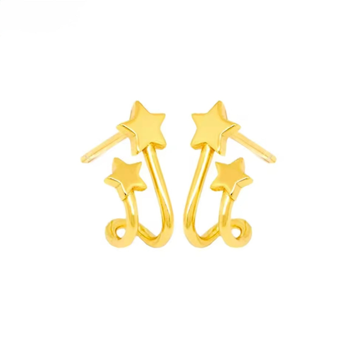 Aros Estrellas Doble