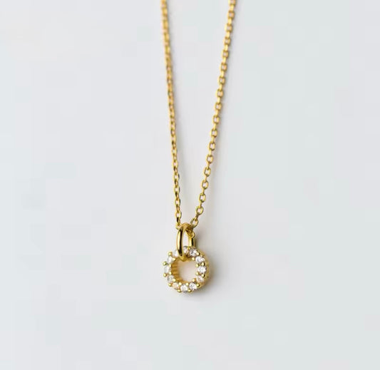 Collar Circulo Doble