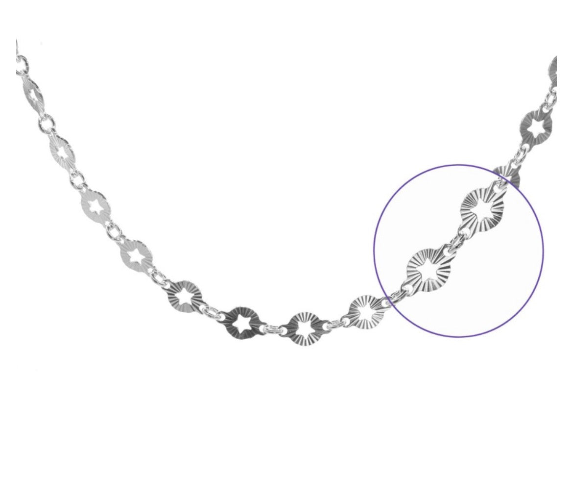 Cadena Placas Estrellas