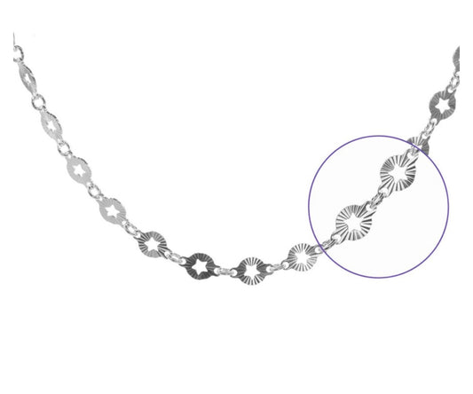 Cadena Placas Estrellas