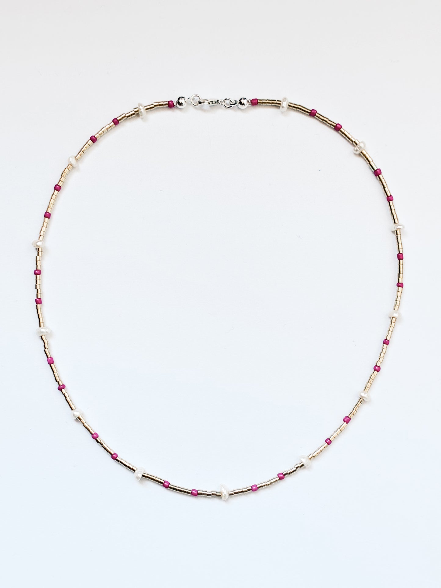 Collar Miyuki Perlas