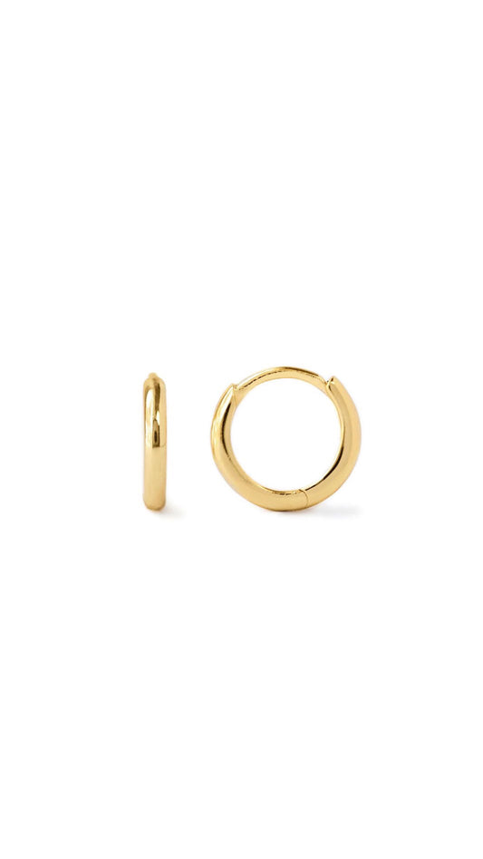 Argollas 8mm Oro 18k